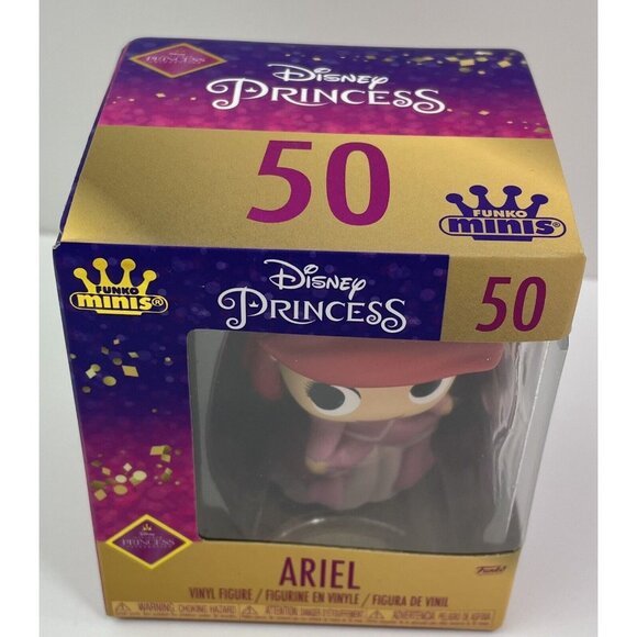 Funko  Minis ~ Ariel~ Disney Princess 3” (#8826) - Picture 7 of 9